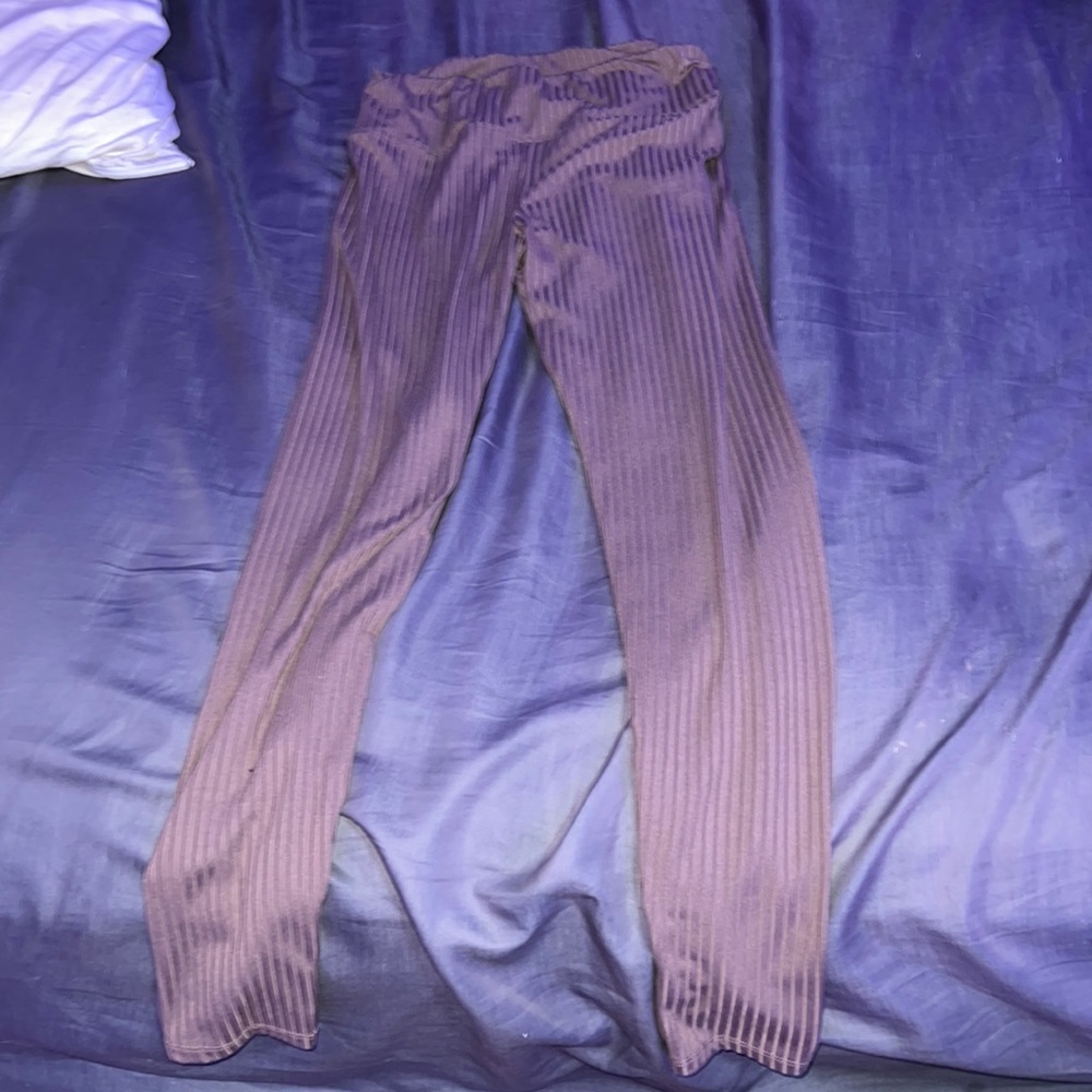 Brown leggings